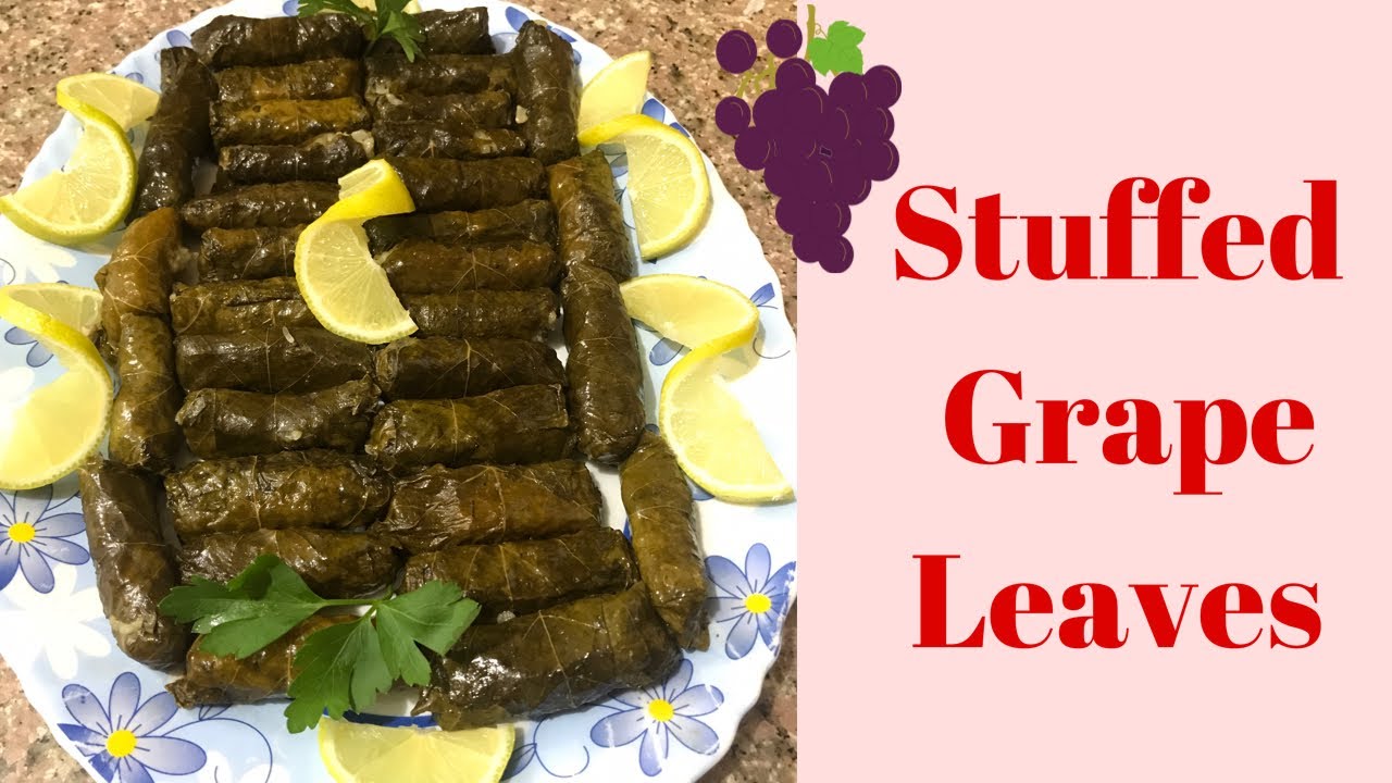 HOW TO MAKE  STUFFED GRAPE LEAVES | دوالي | واراق عنب |Arabic Recipe| Vegetarian