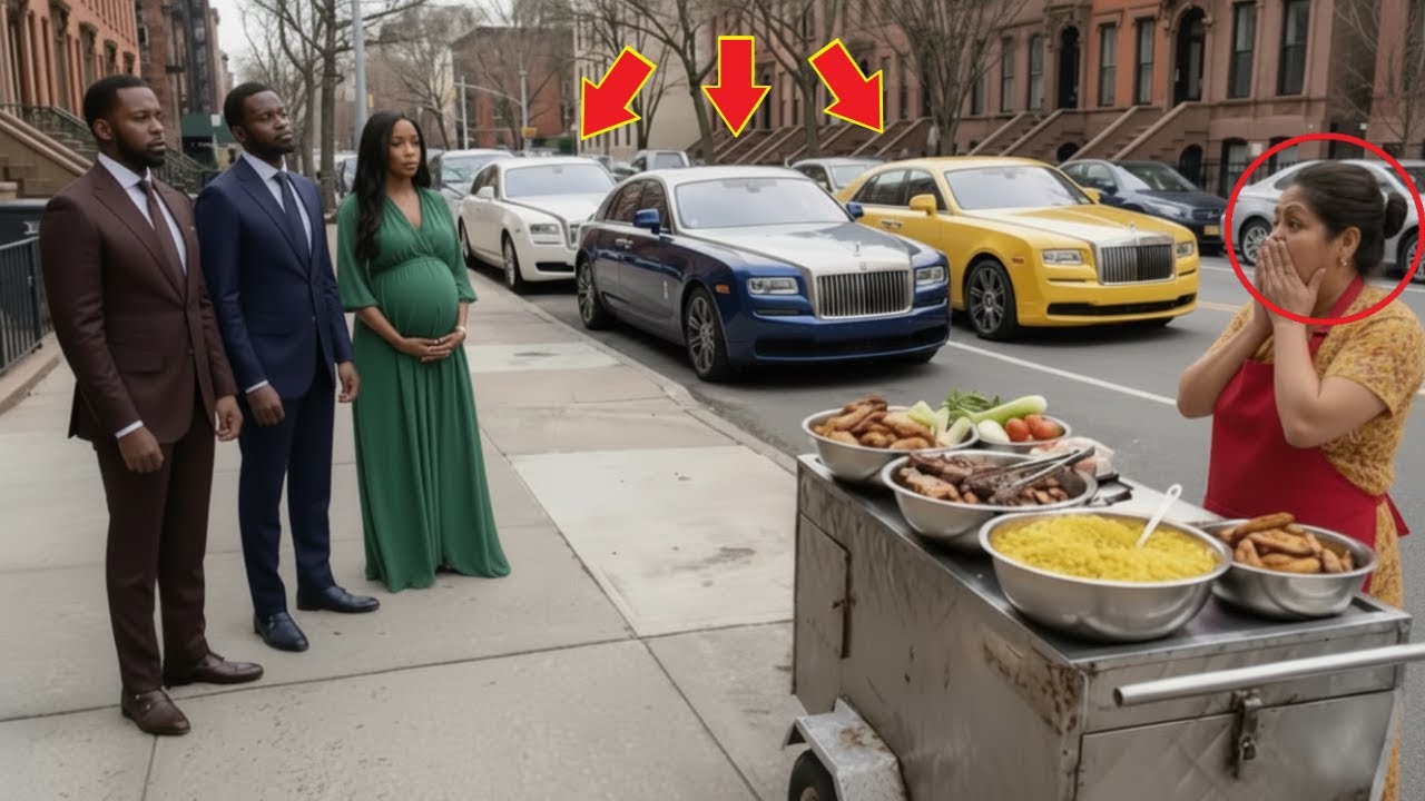 ¡UNA MEXICANA ALIMENTÓ A TRILLIZOS SIN HOGAR! CUANDO APARECIERON 3 ROLLS-ROYCE, ELLA LO DESCUBRIÓ…