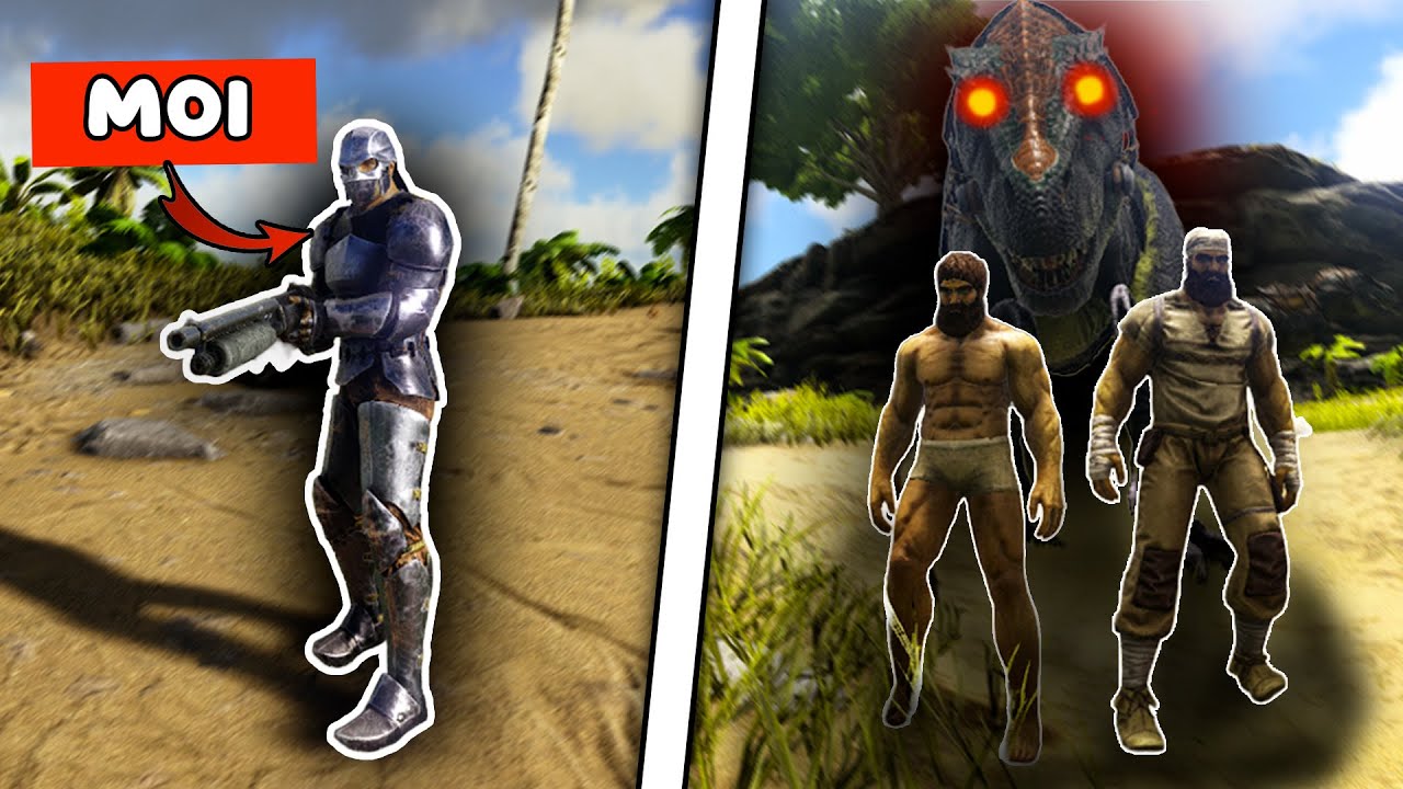 J'ai DÉFIÉ Ces deux TRYHARDEUR en 1v2 sur Ark (C'était CHAUD)