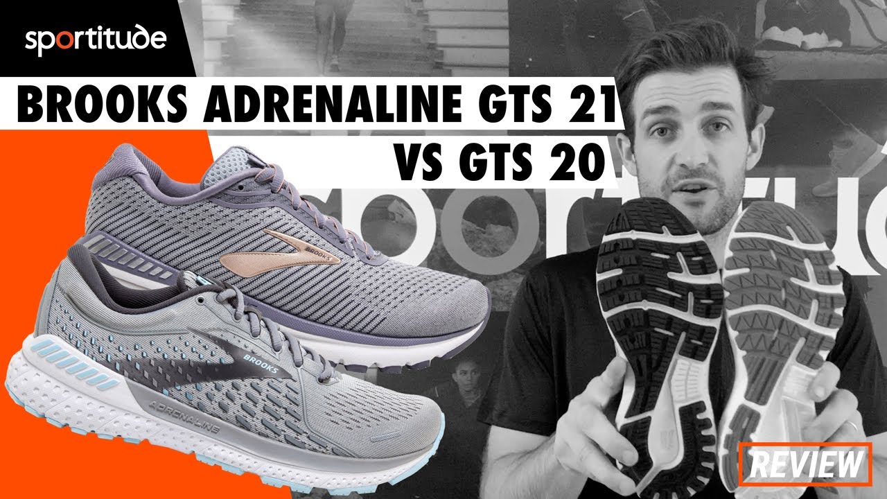 Brooks Adrenaline GTS 21 vs GTS 20 Comparison Shoe Review | Sportitude