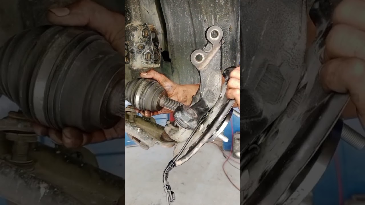 Toyota vios 2016-2020 model replace front wheel bearing.#carcare #automobile #toyotacars
