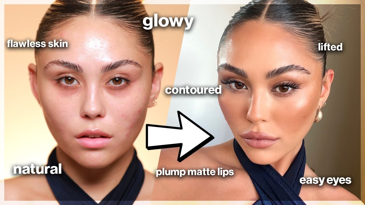 My Guide to GLOWY Model Makeup | Roxette Arisa