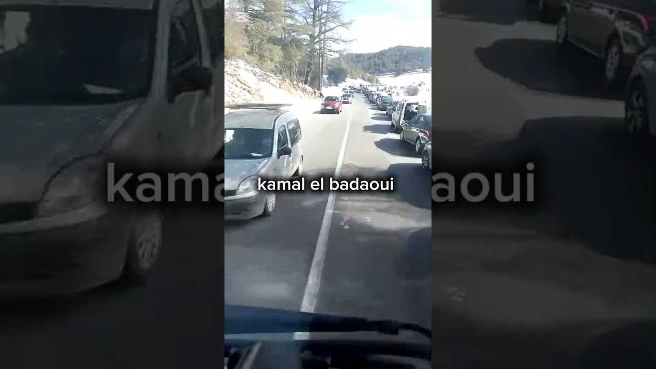 مشاء الله على روعة المناظر بطريق ايفران 