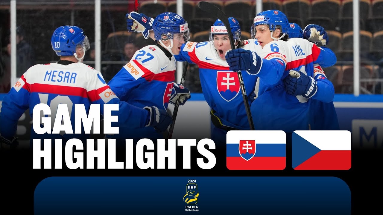 Highlights: Slovakia vs Czechia | 2024 #WorldJuniors