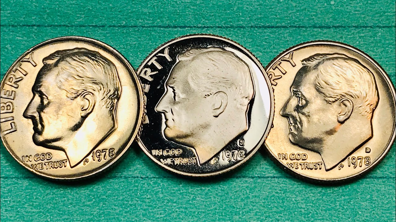Десятицентовые монеты США 1978 года стоят денег.