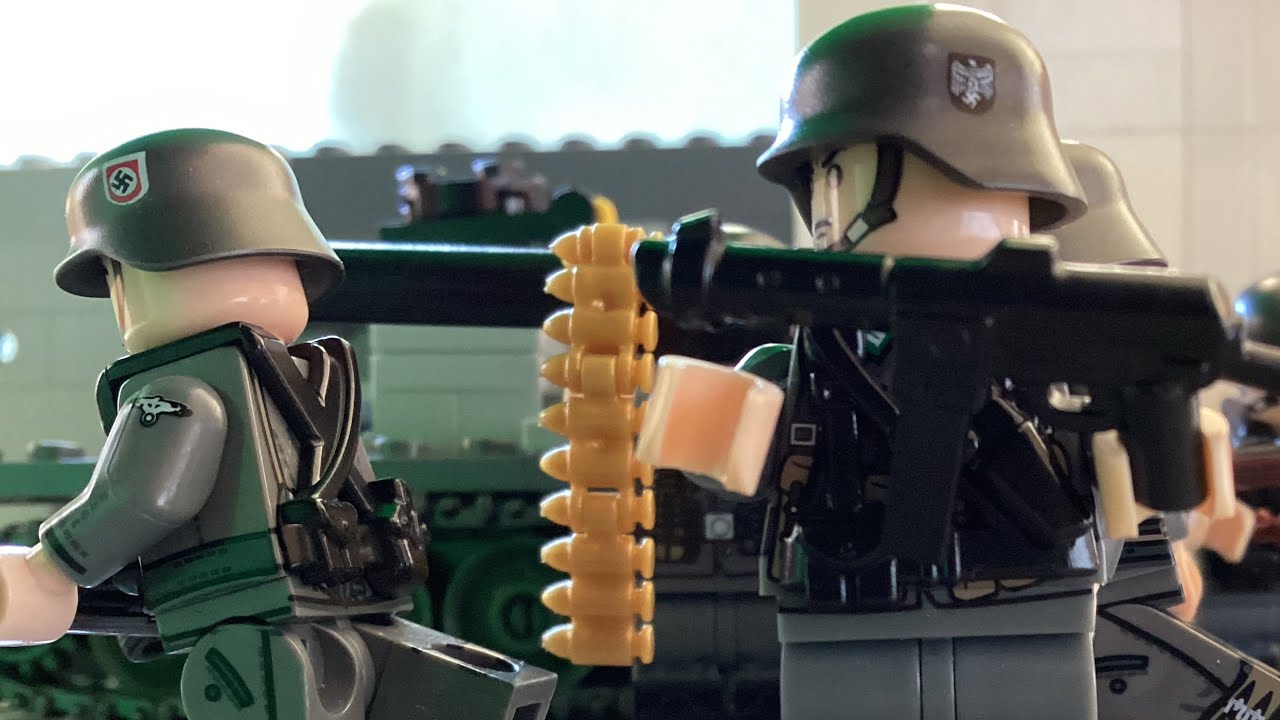 Ww2 battle of Westerplatte Lego Stop Motion part 1