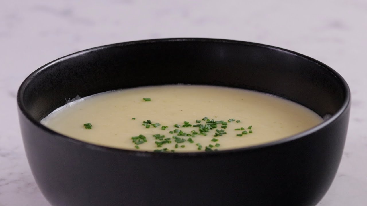 Sopa de papas cremosa con puerro la más rica- COCINA FINA