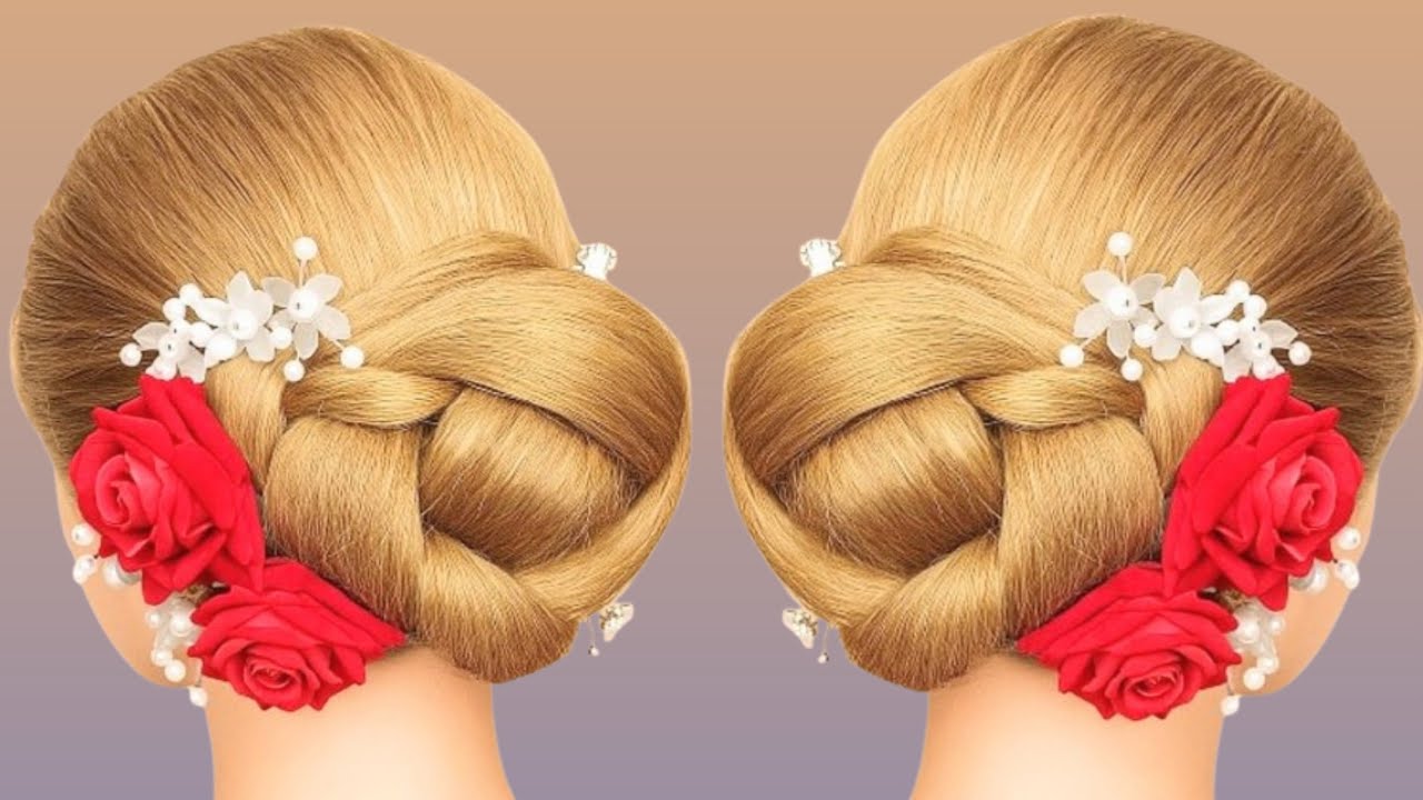 Amazing😍 and Unique Knot Bun Hairstyle🧿 Easy Juda Hairstyle