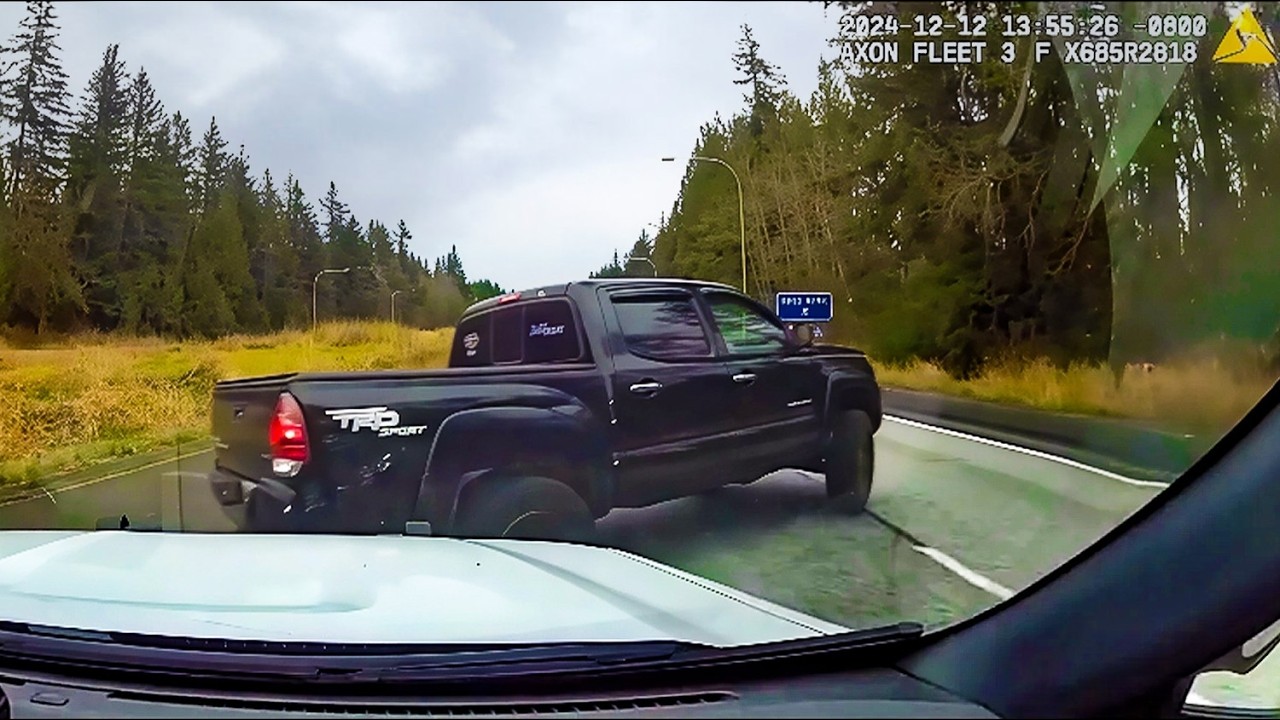 Canadian Carjacker Leads Border Patrol on Chase