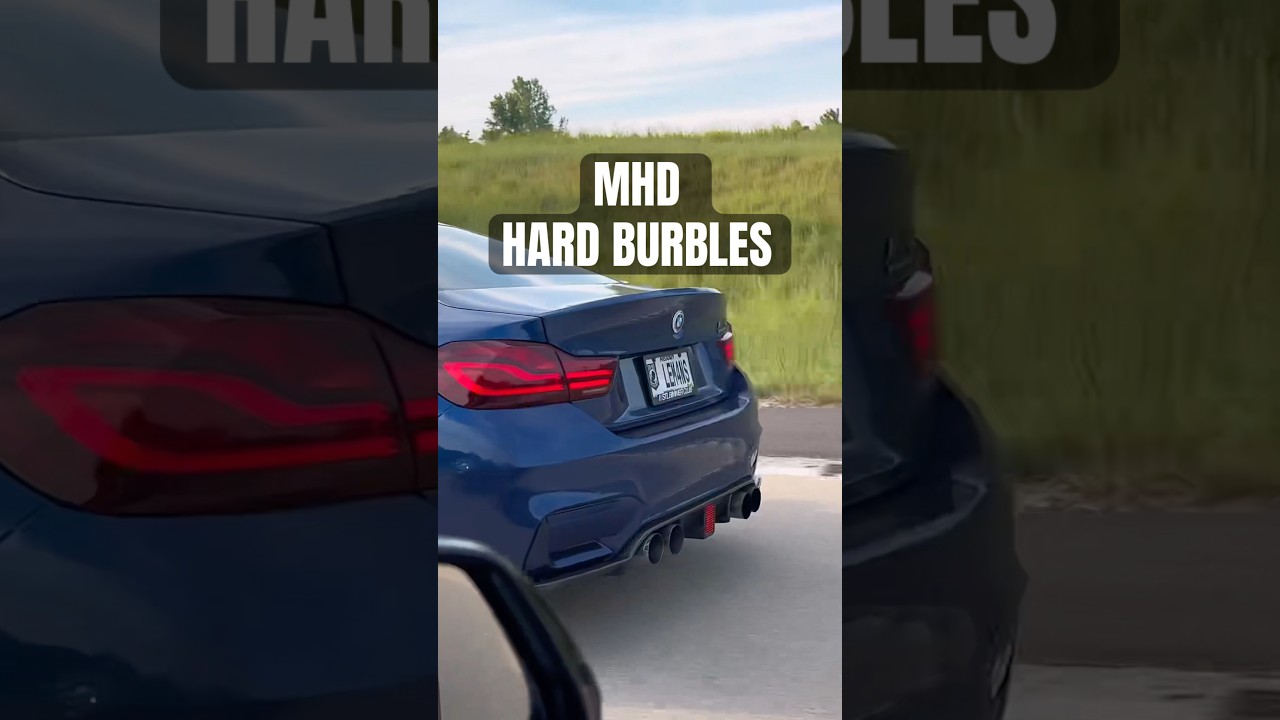 These BMW pops are perfect 😮&zwj;💨 #BMW #m4competition #s55 #mhdburbles