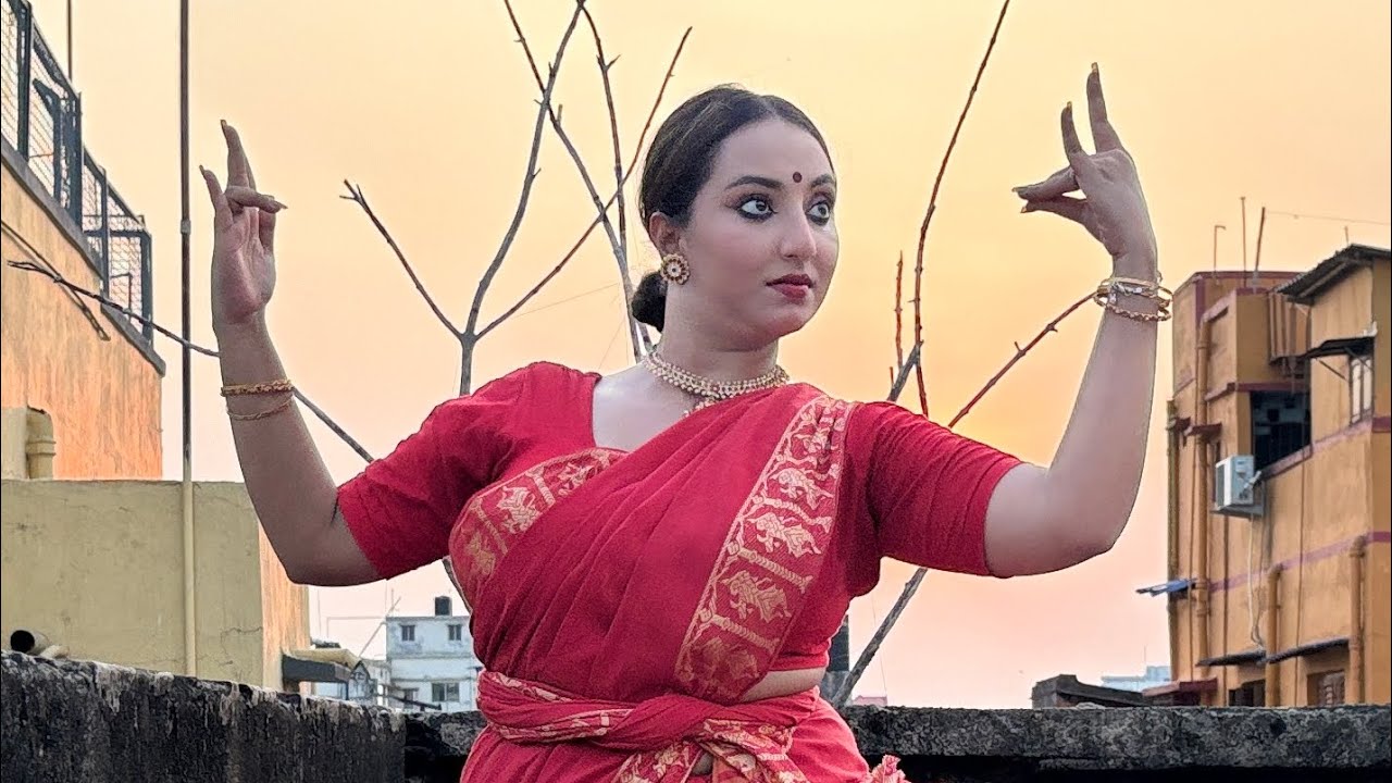 Srijono Chonde | Dance Cover | Krittika Sen | Nazrul Jayanti | Asha Audio | Manomay