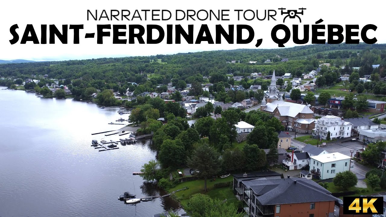⚜️Soaring Over Saint-Ferdinand, Qu&eacute;bec 🇨🇦 | Stunning DJI Mini 2 Drone Footage in 4K! 🌟