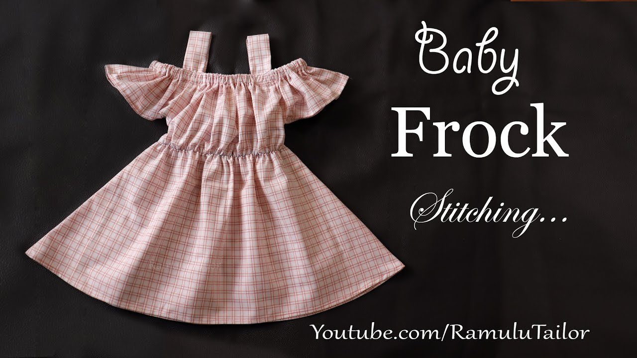 Baby Frock Cutting and Stitching I 2 Years Baby Frock Sewing - Ramulu Tailor