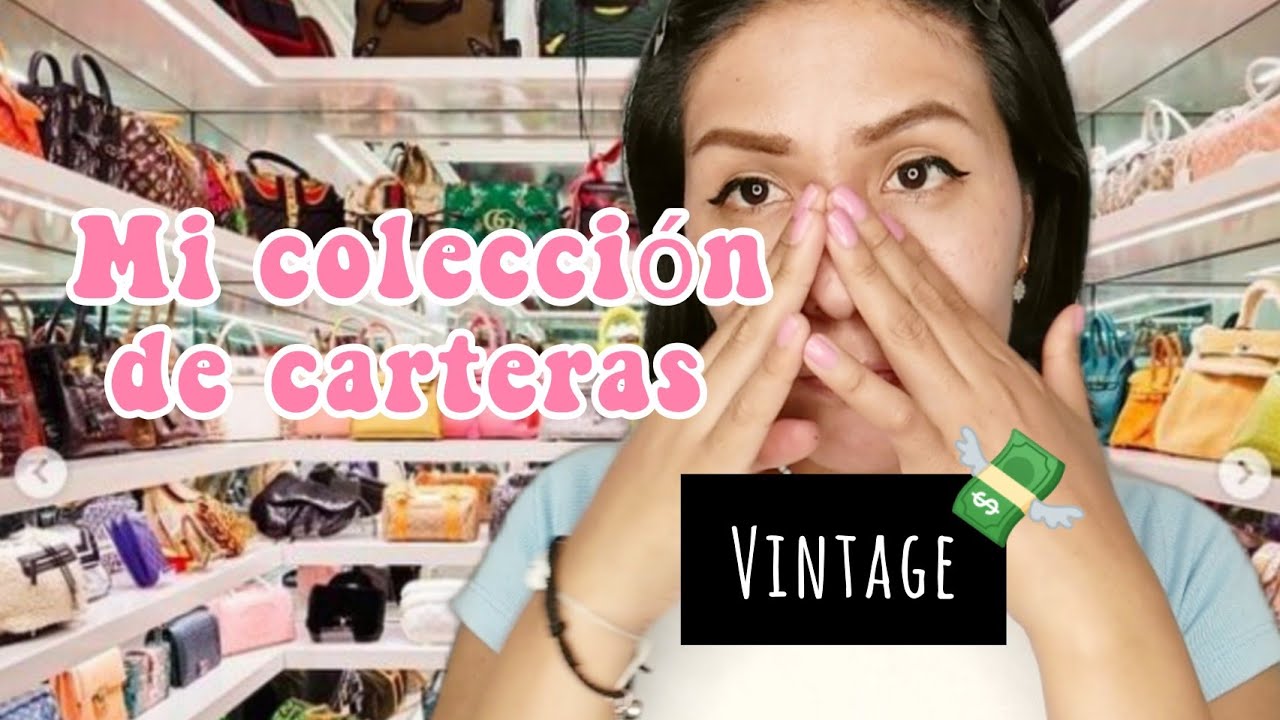 TE ENSEÑO MI COLECCIÓN DE CARTERAS VINTAGE ♻️😱👜👝🛍️ || La flaca vlog 💟