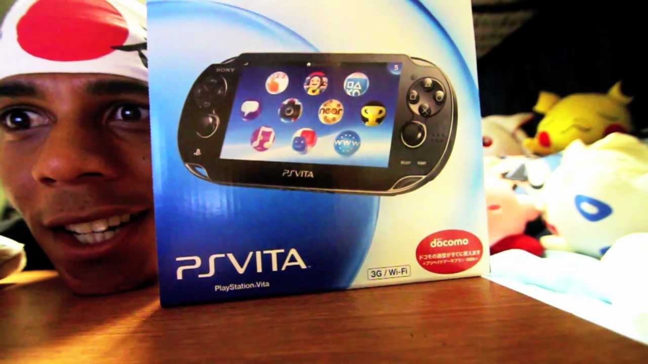 PS VITA UNBOXING AND HANDS ON!?