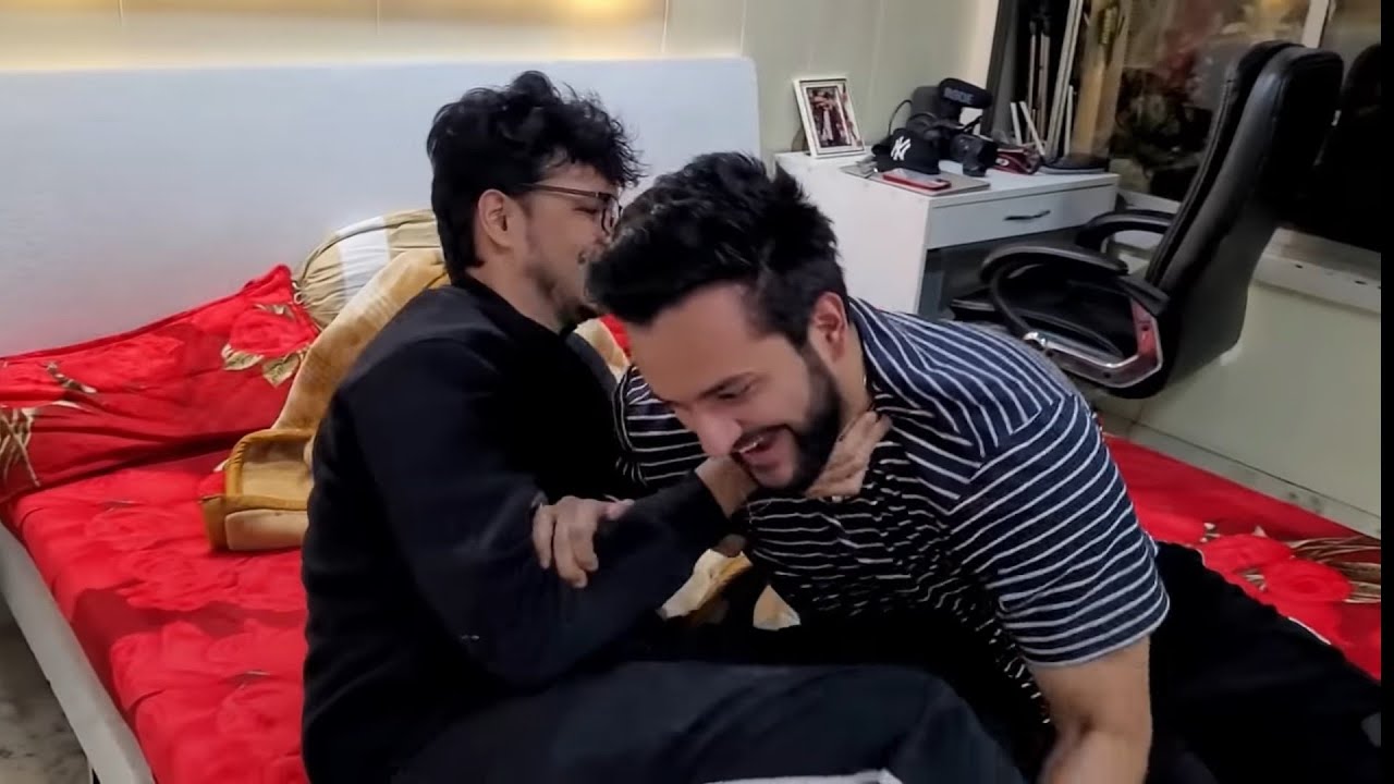 Nischay And Abhishek Ki Wrestling