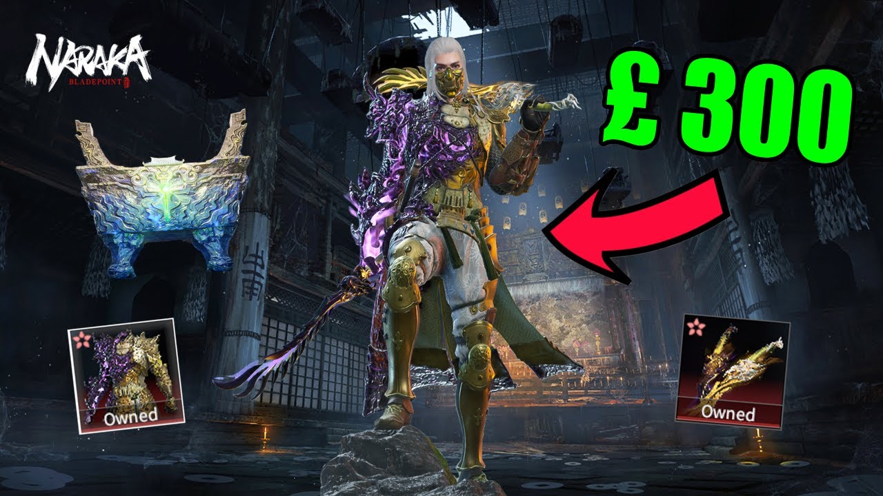 THIS SKIN COST ME £300... #NARAKA: BLADEPOINT