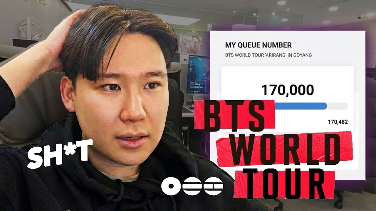 I Tried BTS Ticketing for the First Time.. (BIG FAIL)