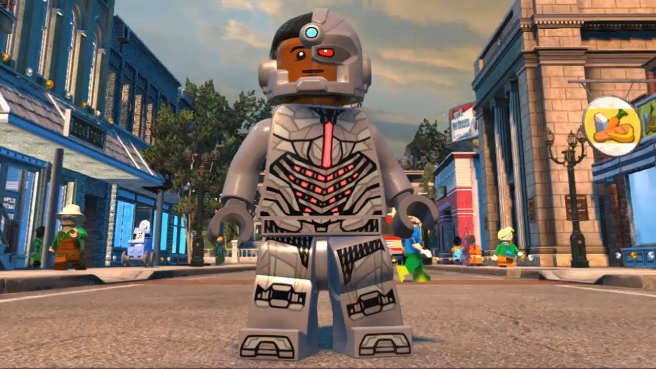 LEGO DC Super-Villains - Cyborg (Movie) - Open World Free Roam Gameplay (PC HD) [1080p60FPS]