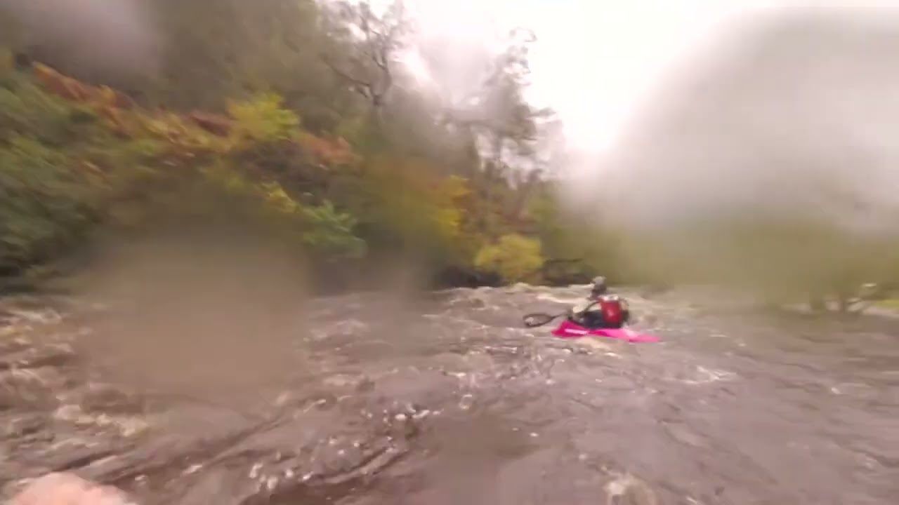 Kayaking the River Irthing huge  13 10 2018