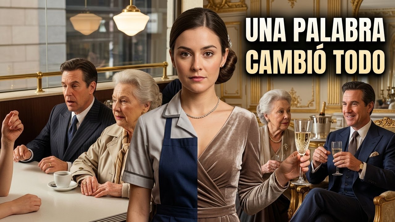 Una camarera habló francés… y un millonario cambió su destino para siempre