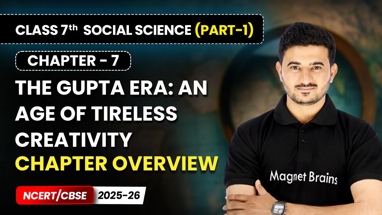 Chapter 7 1   Introduction, Chapter Overview   The Gupta Era An Age Of Tireless Creativity I Class 7