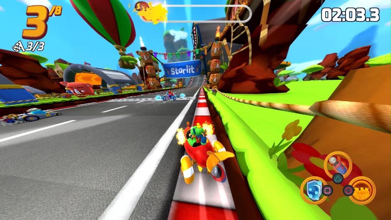 Starlit KART Racing szybkie granko