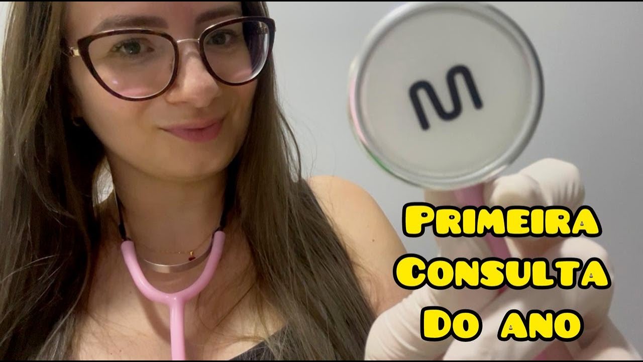 ASMR SUA PRIMEIRA CONSULTA DO ANO #roleplay