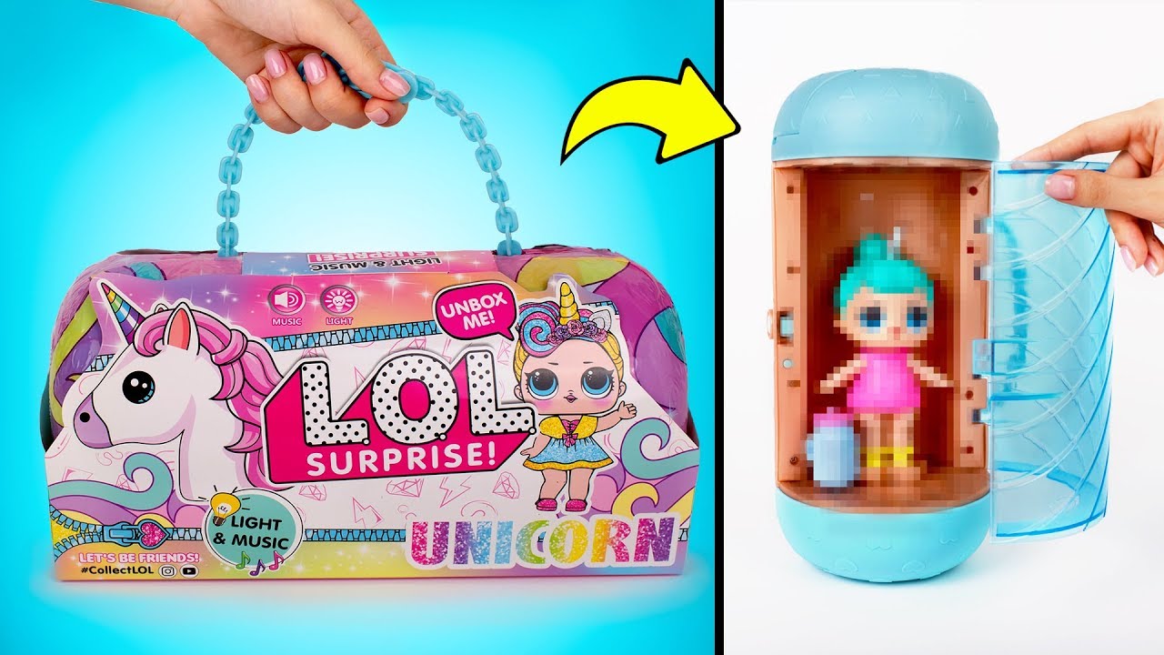 Enorme L.O.L. &iexcl;Surprise! Mu&ntilde;eca Unicornio! &iquest;Falso o real? 🦄