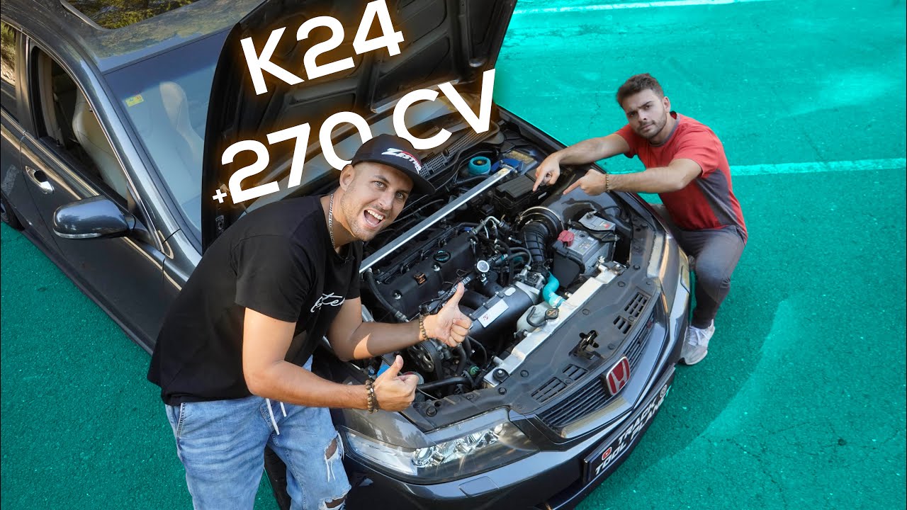 🇯🇵 Honda Accord k24 275cv.....MEJOR  que un TYPE R!!