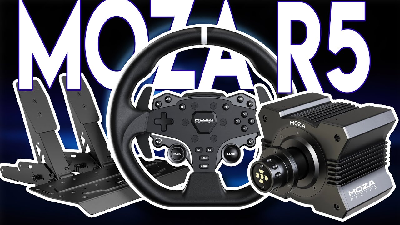 MOZA R5 Review – Budget Beast! Unboxing, Setup & First Test #moza #simracing #steeringwheel