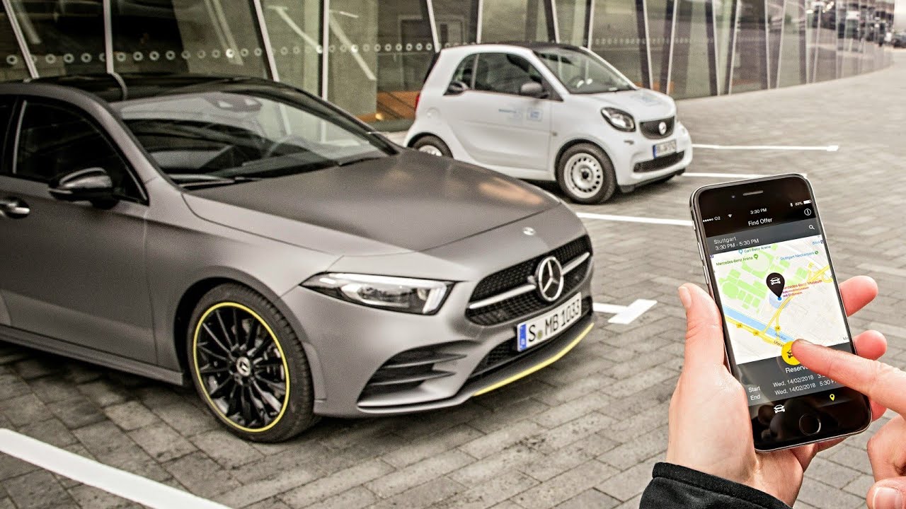 Mercedes Automated Valet Parking and Self Driving Car