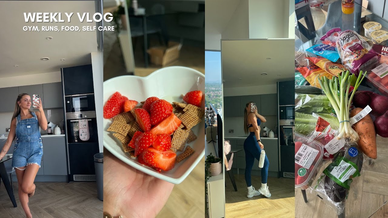 SPEND A FEW DAYS WITH ME | Full workouts, food haul, self-care evening