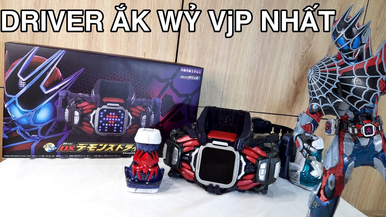 Review Dx Demons Driver: Con Hàng Vjp Nhất Phim? Kamen Rider Demons.