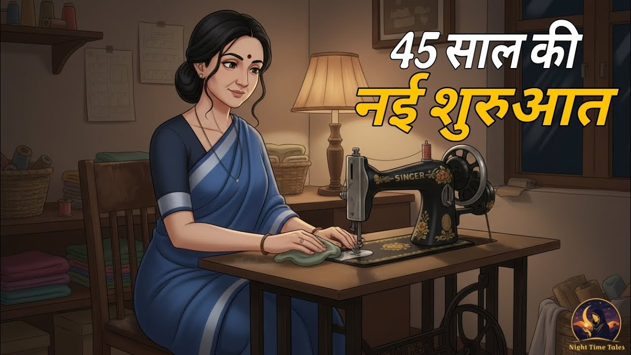 45 साल की नई शुरुआत || Inspirational Animation Story || Hindi Motivation