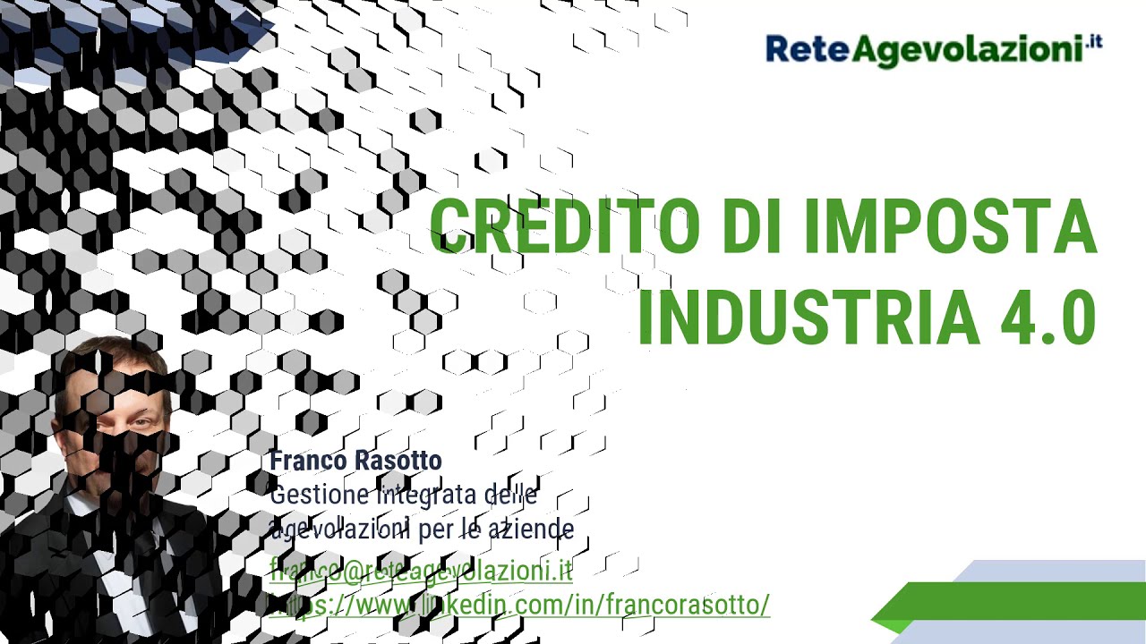 Credito di Imposta Industria 4.0 2021
