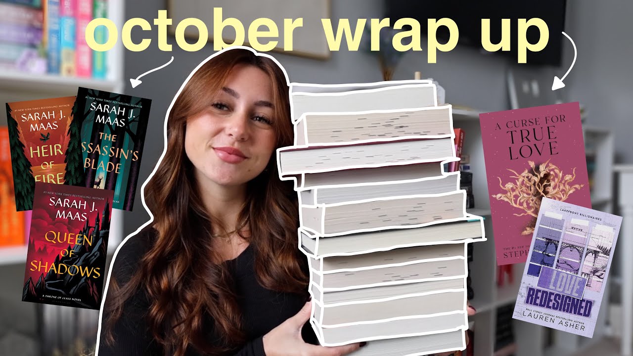 the 14 books i read in october ☕️📚 (new releases, popular series + more!)