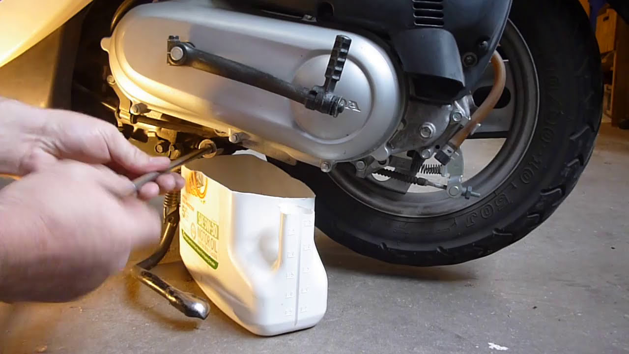 HONDA METROPOLITAN OIL CHANGE