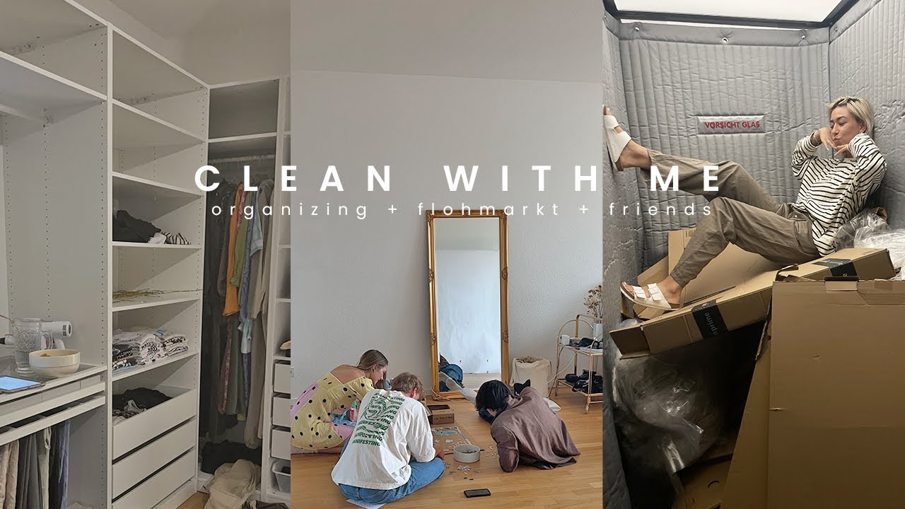 CLEAN WITH ME, Organisieren, Flohmarkt & Friends