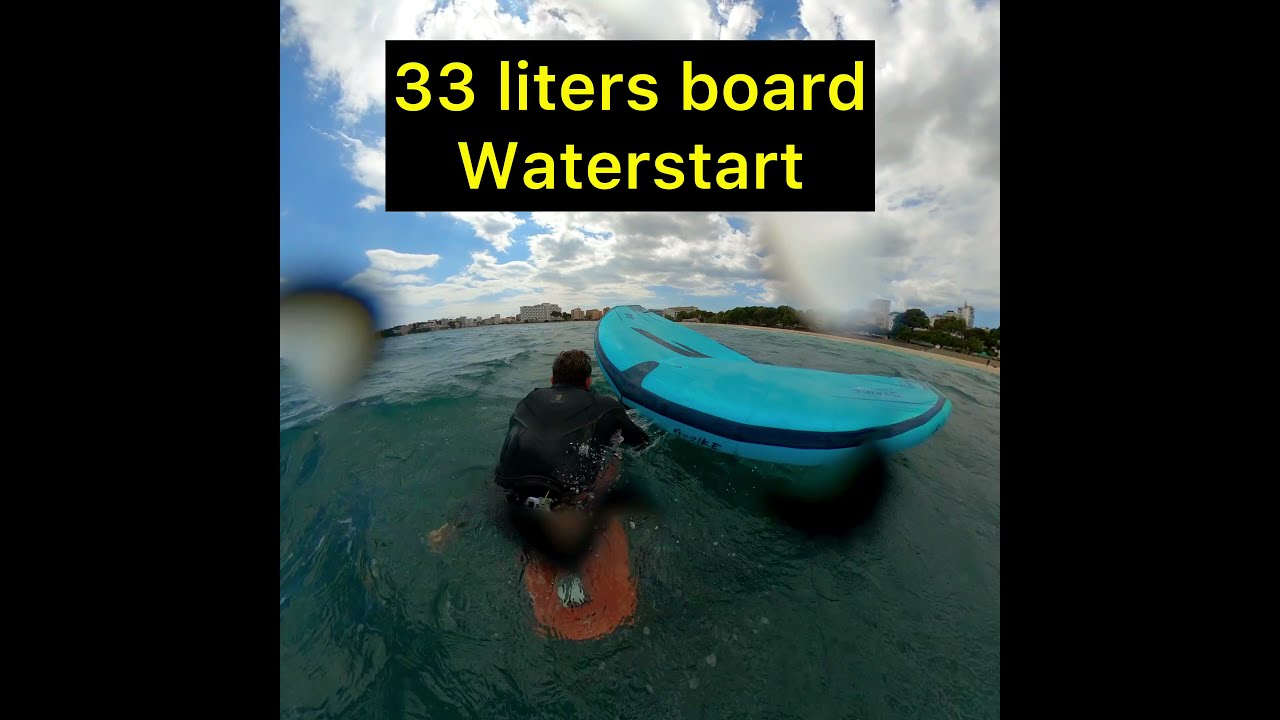 Wingfoil 33 liters board waterstart