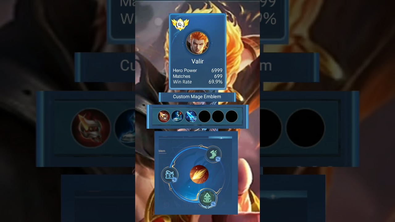 Valir best build 2024 |Mobile legends