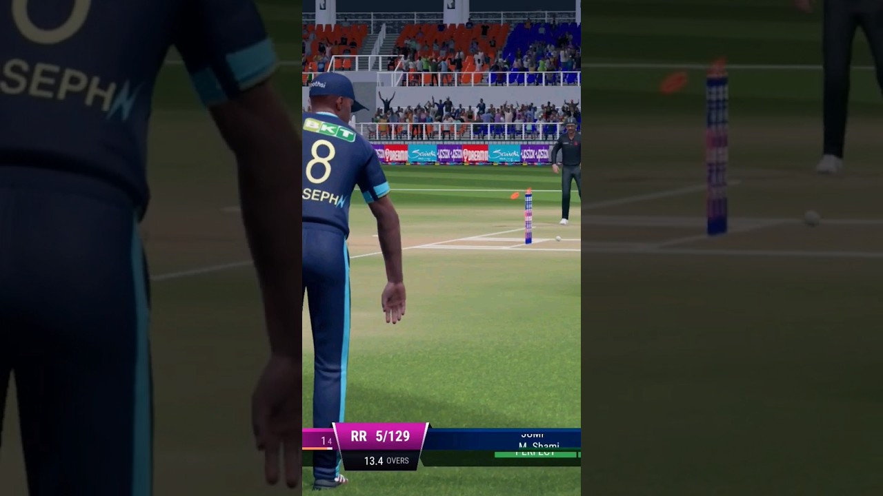 Direct Hit 🎯 | Alzarri Joseph Run-Out Adam Zampa | Cricket 22 Shorts | 