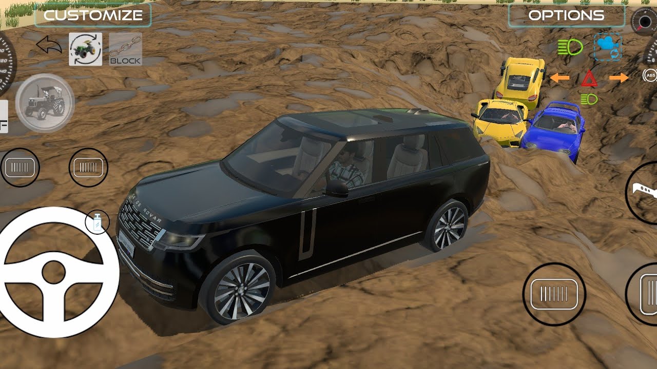 CAR GAME DALDAL MEIN FANSI GADIYON KO BAHAR NIKALA #trending #viral #youtube #gaming #car 