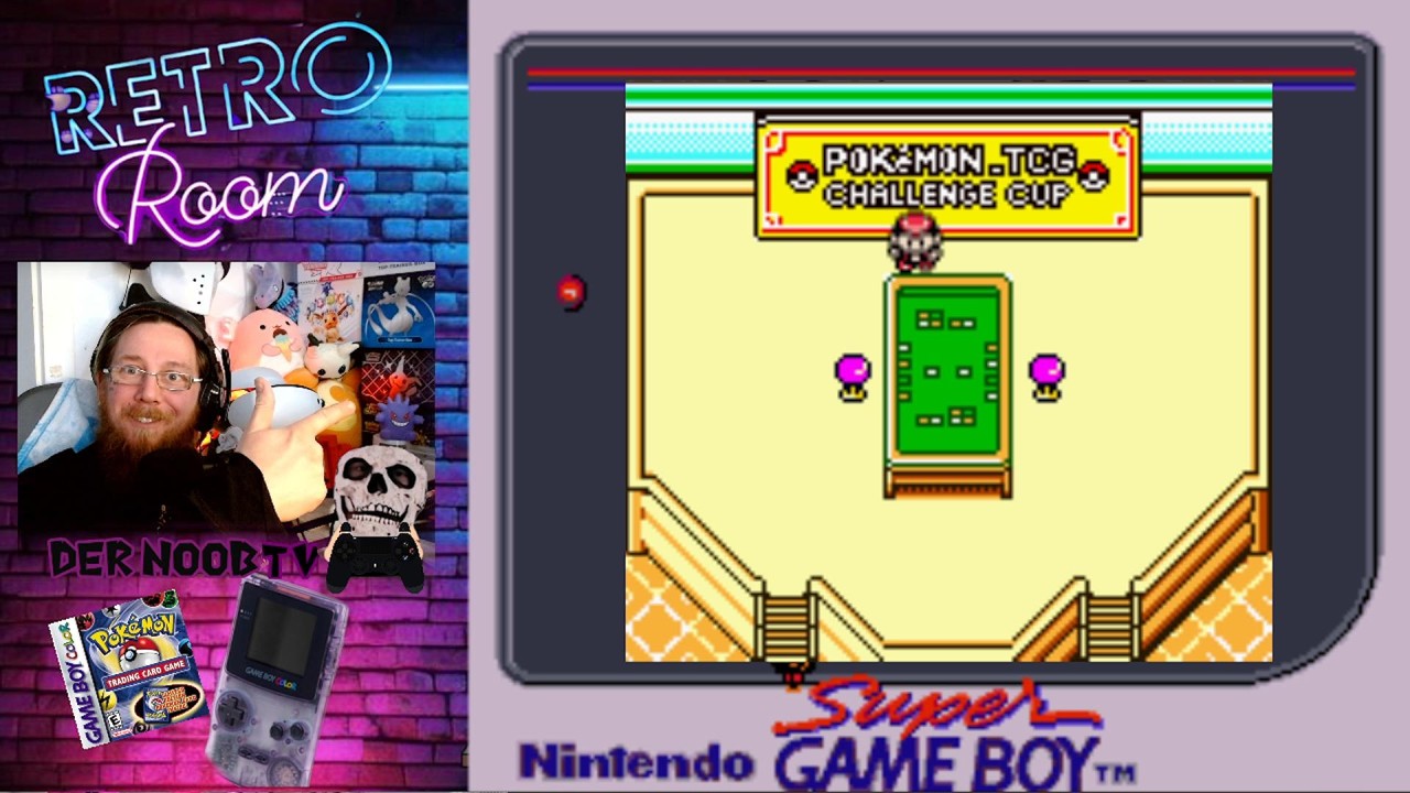Pokemon TCG 1998 Game Boy Color Retro Room Lets Play deutsch
