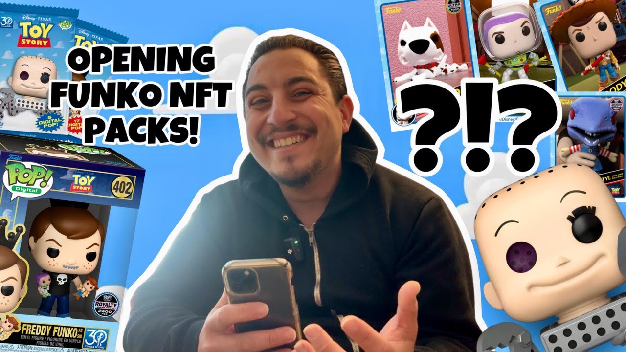 Opening Disney Pixar Toy Story Funko NFT Packs | Redemption Pulls?!