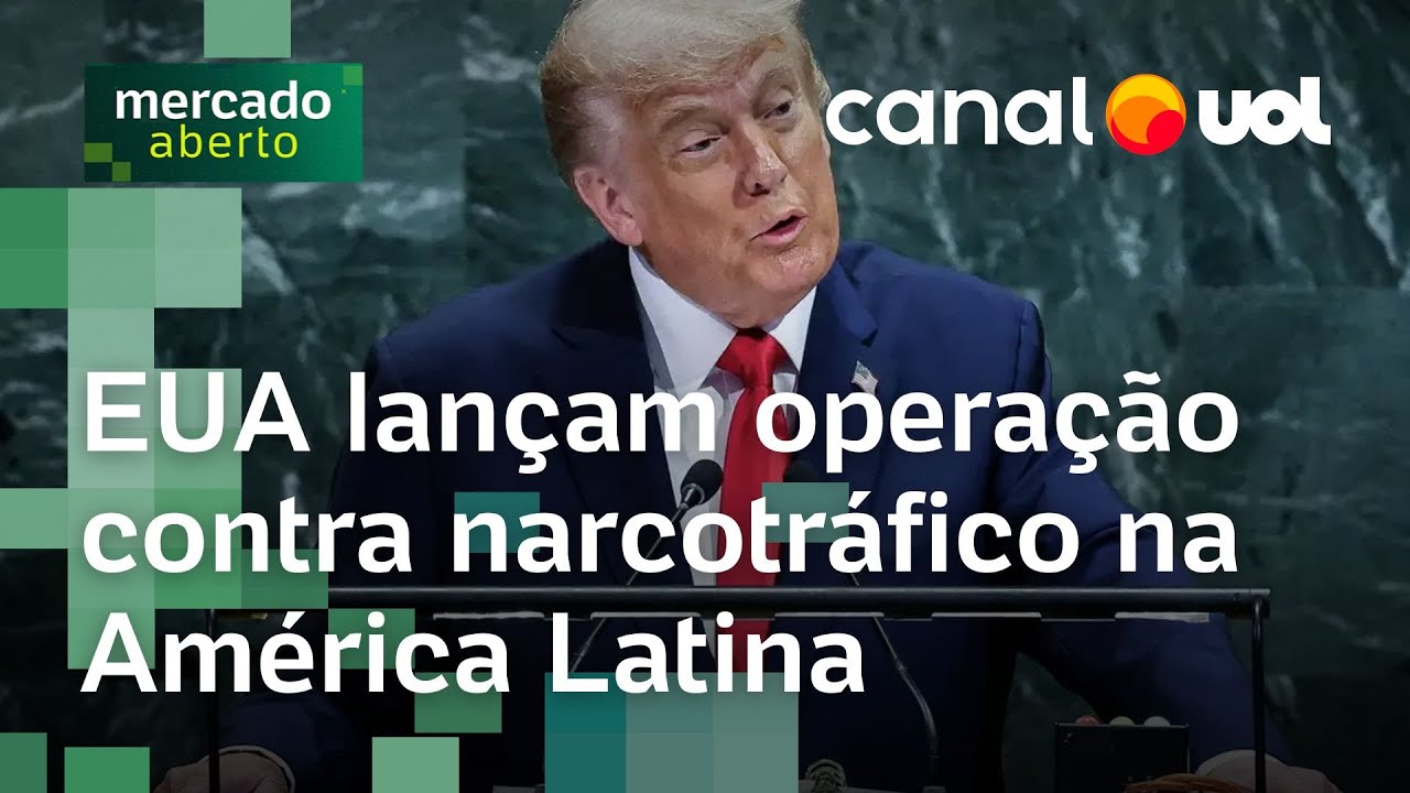 Trump anuncia opera&ccedil;&atilde;o militar 'Lan&ccedil;a do Sul' dos EUA contra narcotr&aacute;fico na Am&eacute;rica Latina