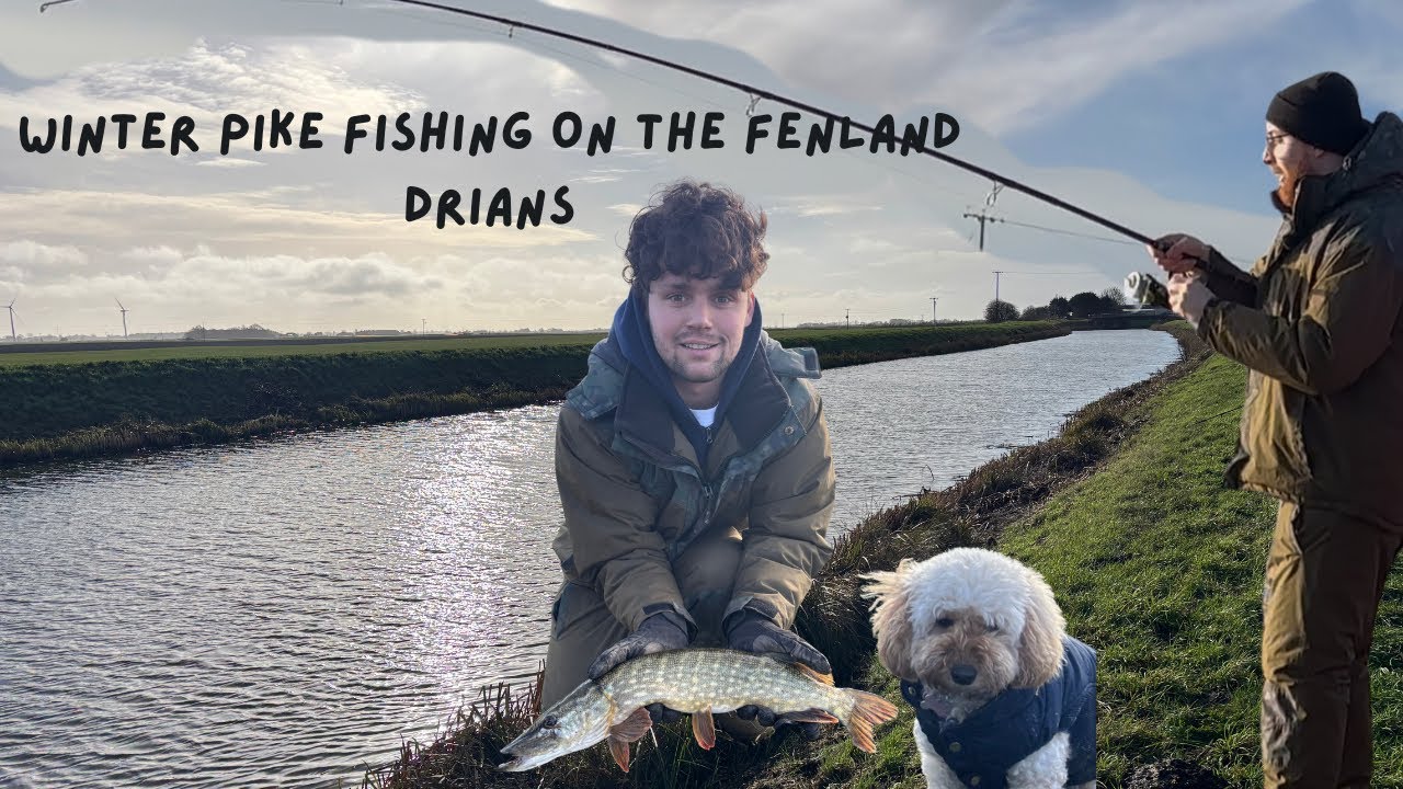 Winter Pike Fishing the Fenland Drains – Did Not Expect This!