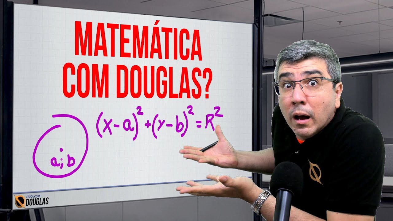 EQUAÇÃO DA CIRCUNFERÊNCIA COM TRÊS PONTOS | GEOMETRIA ANALÍTICA | MATEMÁTICA COM DOUGLAS