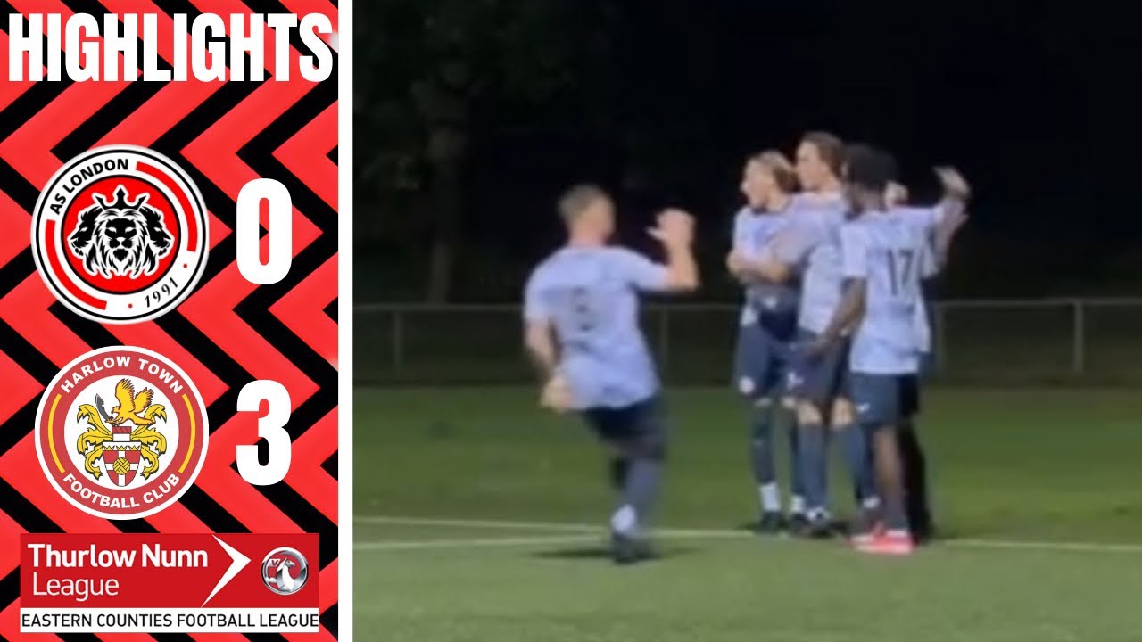 AS London 0-3 Harlow Town | THE GOALS ⚽️