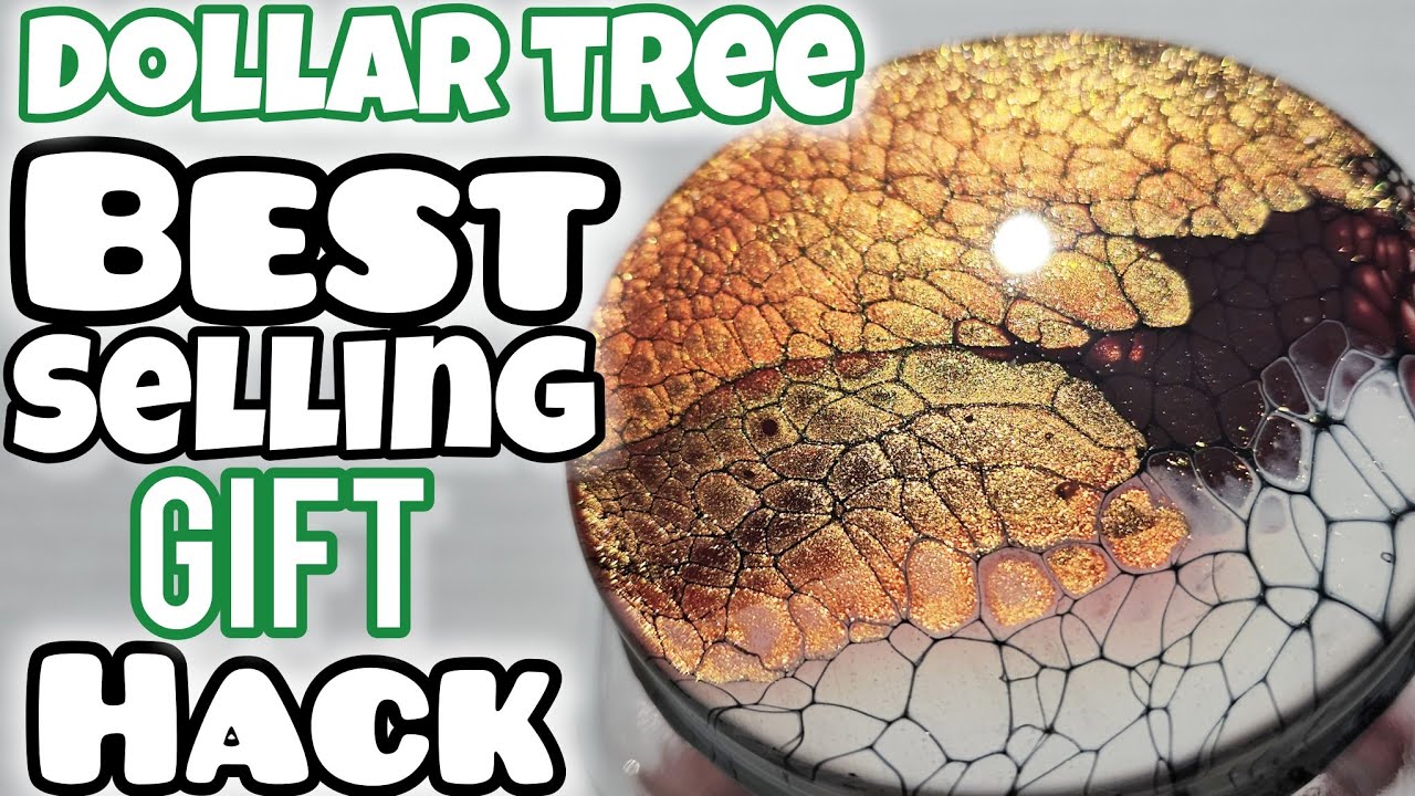 🤑BEST DOLLAR TREE Gift Hack That's Also A CRAFT SHOW BEST SELLER.  Acrylic Art.